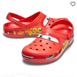 Lightning McQueen CROCS. Women’s size 8, men’s size 6. Limited Edition